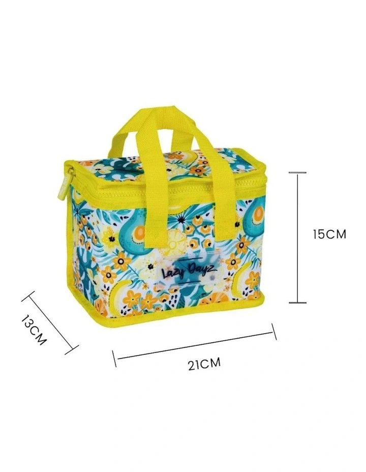 LAZY DAYZ Food Safe Insulated Kids Lunch Box Cooler Bag - Tamara Yellow image 5