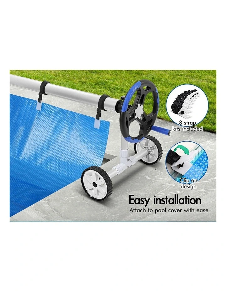 Pool Cover 500 Micron Solar Blanket Swimming 6M Roller Reel 11X4.8M image 3