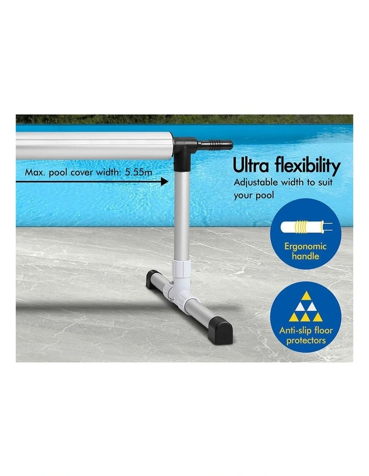 Pool Cover 500 Micron Solar Blanket Swimming 6M Roller Reel 11X4.8M image 4