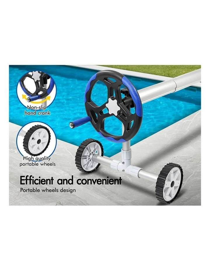 Pool Cover 500 Micron Solar Blanket Swimming 4.5M Roller Reel 7X3.5M image 4