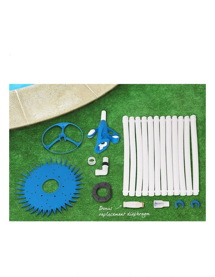 Pool Cleaner Automatic Vacuum Floor Climb Wall Swimming Pool Hose 10M image 7