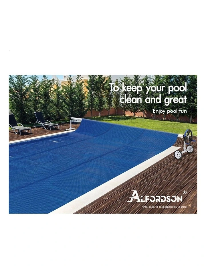 Pool Cover 600 Microns Solar Blanket Swimming Isothermal 8X4.2M image 4