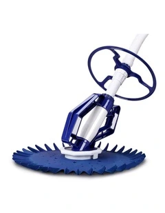 Pool Cleaner Automatic Vacuum Floor Climb Wall Swimming Pool Hose 10M Blue