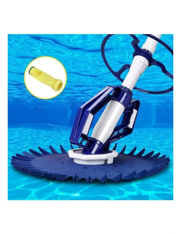 Pool Cleaner Automatic Vacuum Floor Climb Wall Swimming Pool Hose 10M Blue image 2