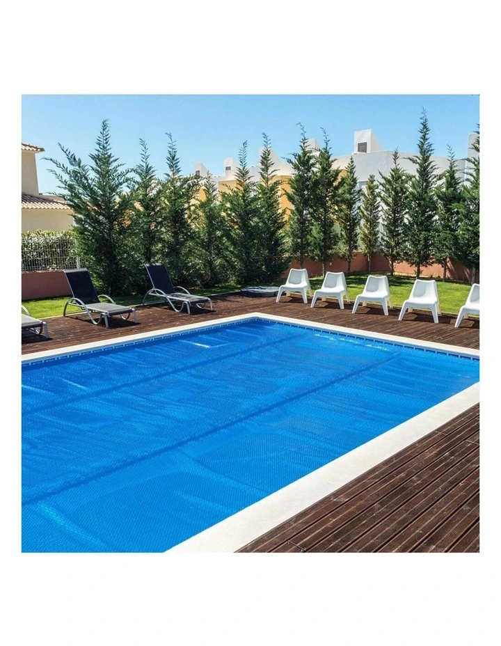 Pool Cover 500 Micron Solar Blanket Swimming 6M Roller Reel 7X4M image 2