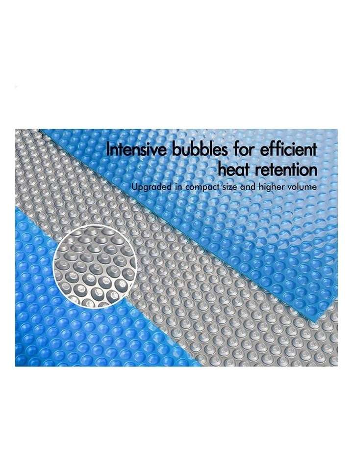 Pool Cover 500 Micron Solar Blanket Swimming 6M Roller Reel 7X4M image 4
