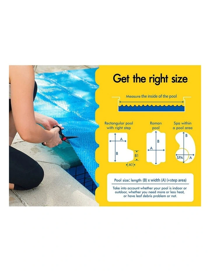 Pool Cover 6.5M X 3M 500 Microns Solar Blanket image 3
