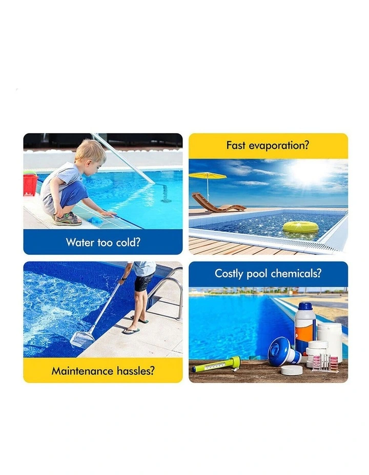 Pool Cover 500 Microns Solar Blanket Swimming Isothermal 7X3.5M image 7