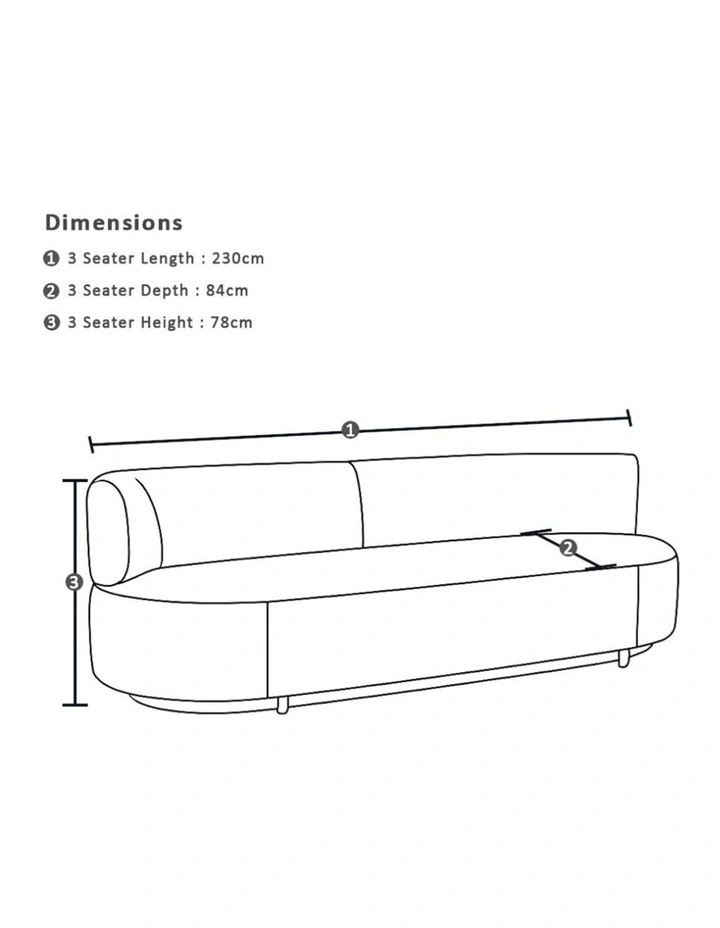 Onslow 3 1 1 Outdoor Lounge in Sunbrella with Round Coffee Table Set Canvas image 6