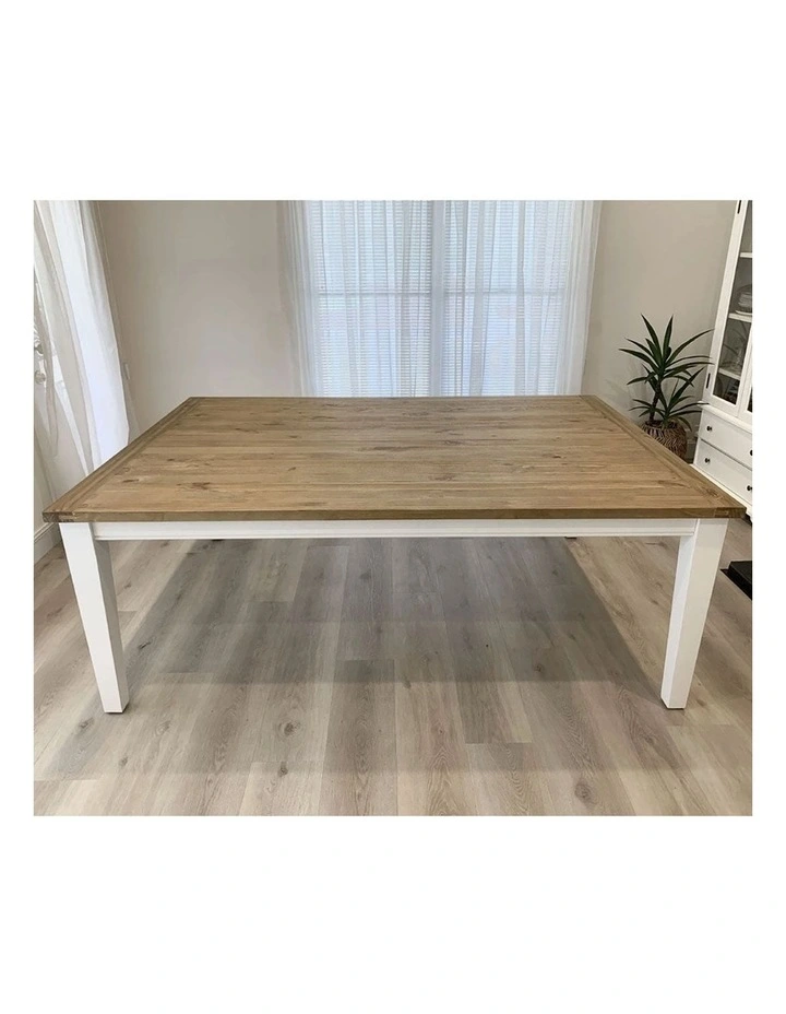 Leura Belle Large Rustic 250cm x 150cm Indoor Timber Dining Table image 4