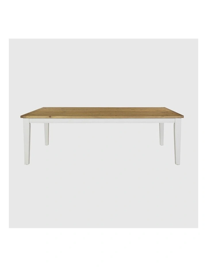 Leura Belle Large Rustic 250cm x 150cm Indoor Timber Dining Table image 7