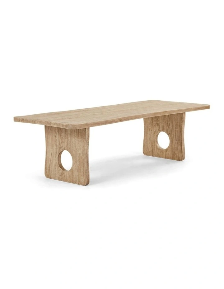 Norah Indoor 2.7m Timber Dining Table image 1