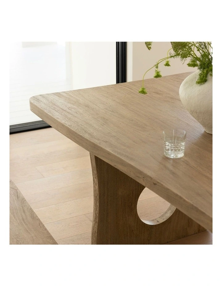 Norah Indoor 2.7m Timber Dining Table image 4