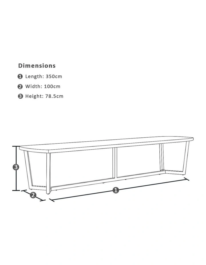 Kingscliff 12 Seater Rectangle Indoor Timber Dining Table and Chairs Setting image 6