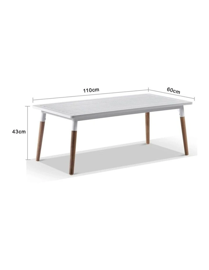 Silas Outdoor Coffee Table for Rope Setting image 2