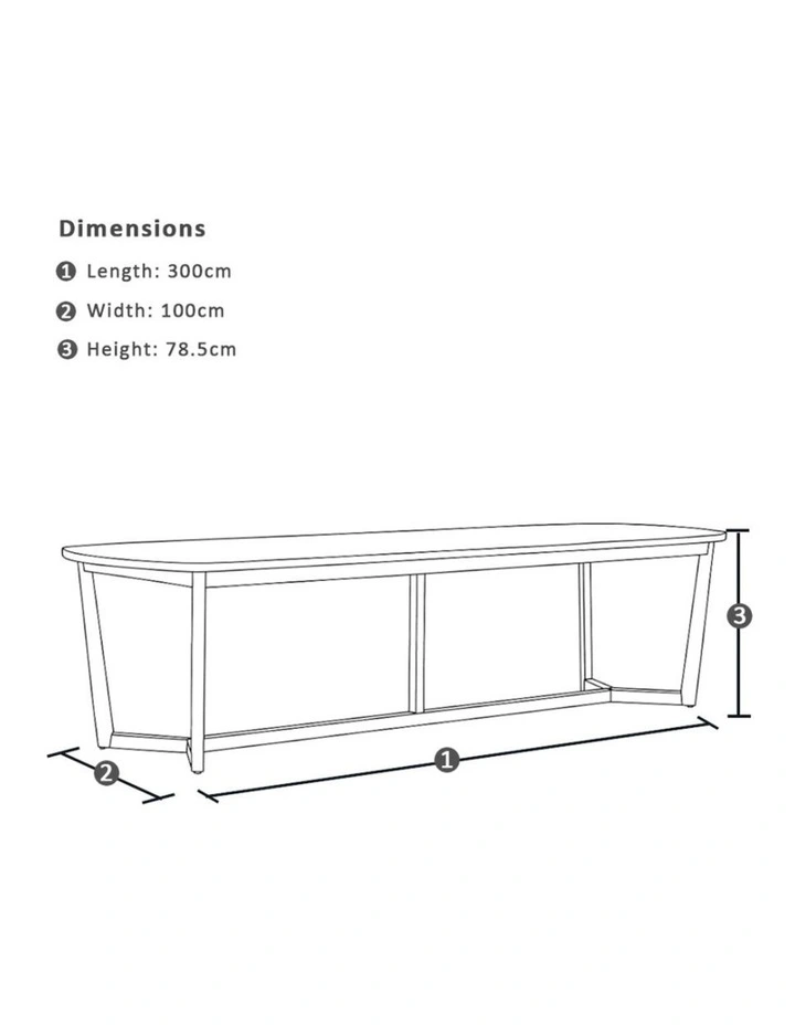Kingscliff 10 Seater Rectangle Indoor Timber Dining Table and Chairs Setting image 7