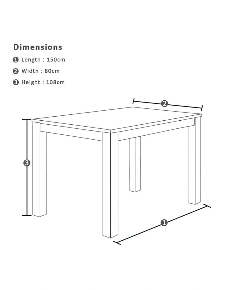 Hugo Outdoor Ceramic 1.5m Rectangle Aluminium Bar Table Charcoal image 3