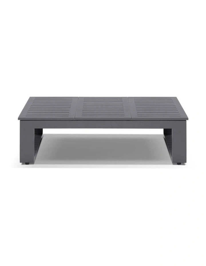 Santorini Outdoor Aluminium Coffee Table Charcoal image 1