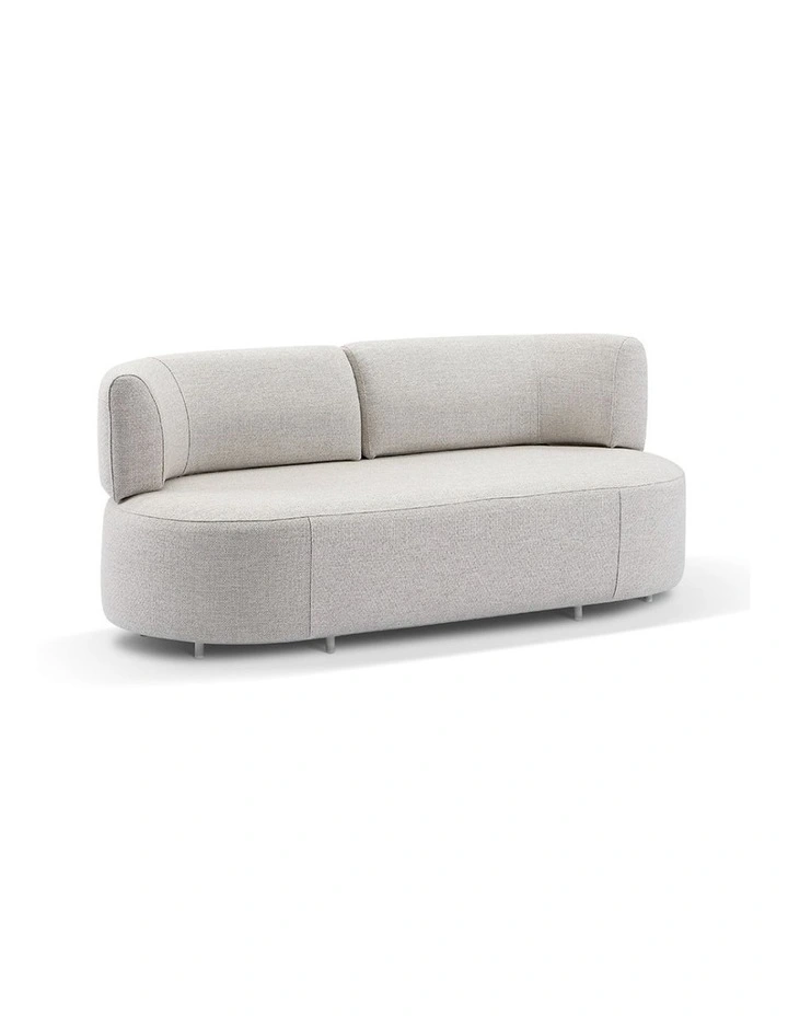 Onslow 2 Seater Outdoor Fabric Lounge Sandstone image 1