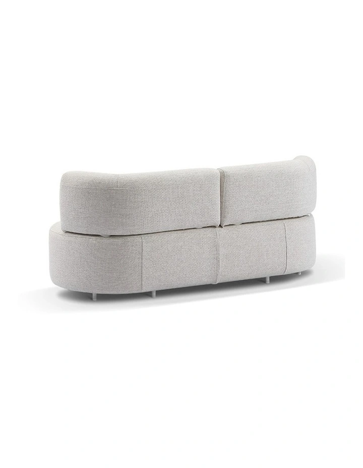 Onslow 2 Seater Outdoor Fabric Lounge Sandstone image 2