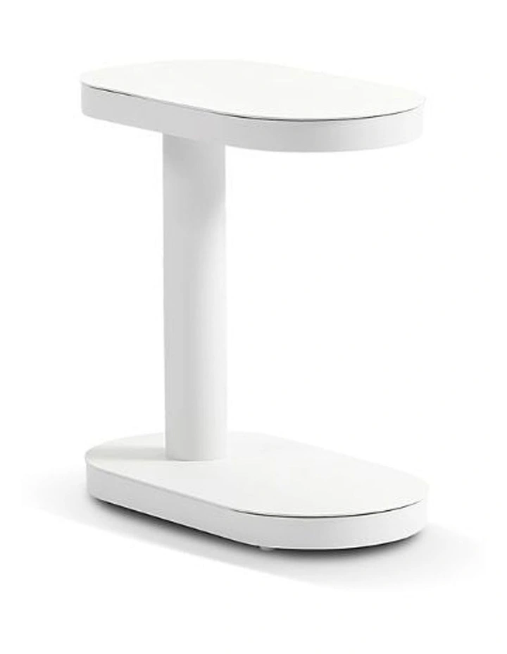 Norfolk Outdoor Aluminium Side Table White image 1