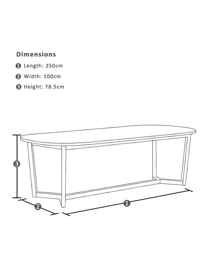 Kingscliff 8 Seater Rectangle Indoor Timber Dining Table And Chairs Setting image 6