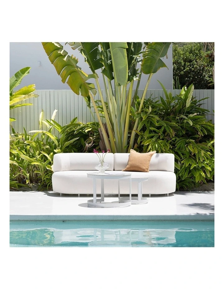 Onslow 3 Seater Outdoor Lounge in Sunbrella Canvas image 5