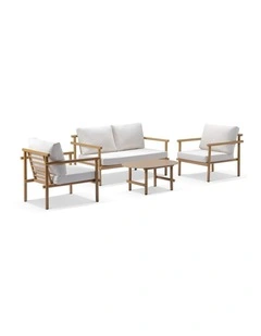 Elanora 2 1 1 Outdoor Lounge Setting with Coffee Table