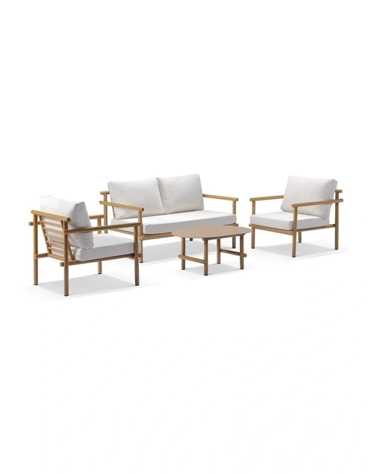 Elanora 2 1 1 Outdoor Lounge Setting with Coffee Table image 1