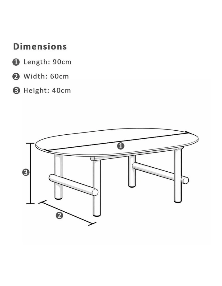 Elanora 2 1 1 Outdoor Lounge Setting with Coffee Table image 7