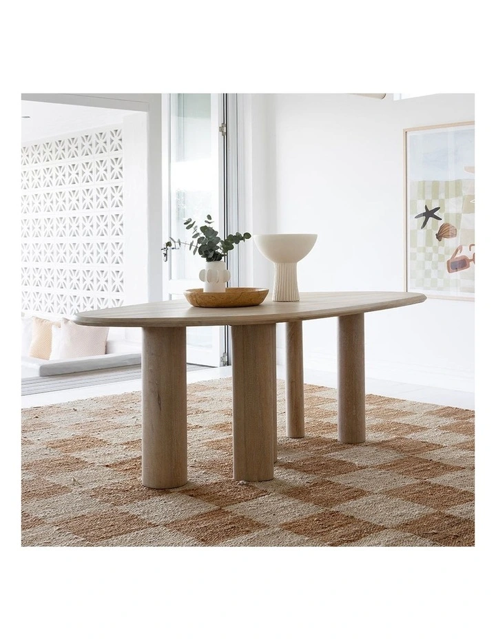 Nambucca Indoor 2m Timber Dining Table image 5