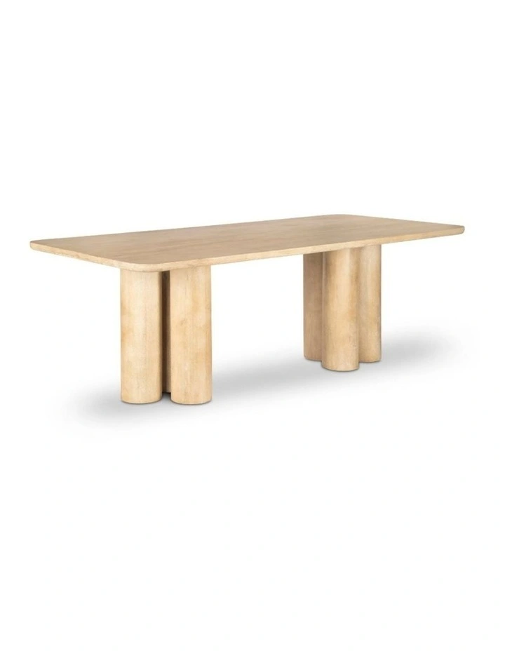 Torquay Indoor 2.2m Timber Dining table image 1