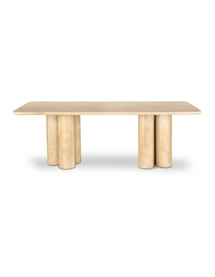 Torquay Indoor 2.2m Timber Dining table image 2