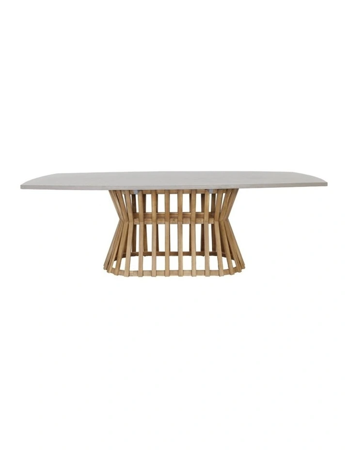 Waverley 2.6m Outdoor Concrete Look Dining Table image 2