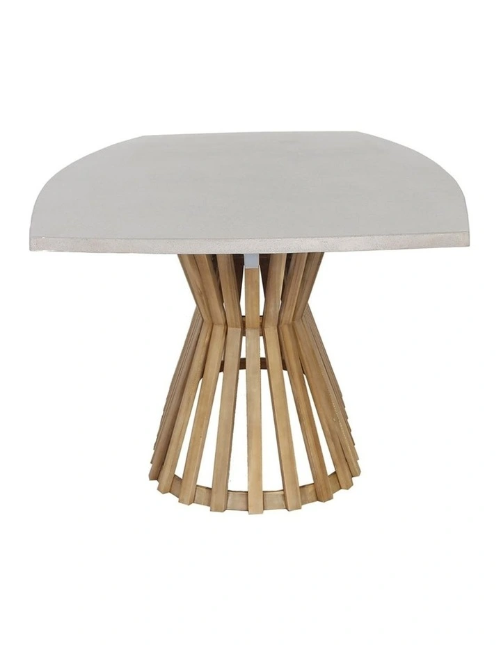 Waverley 2.6m Outdoor Concrete Look Dining Table image 3