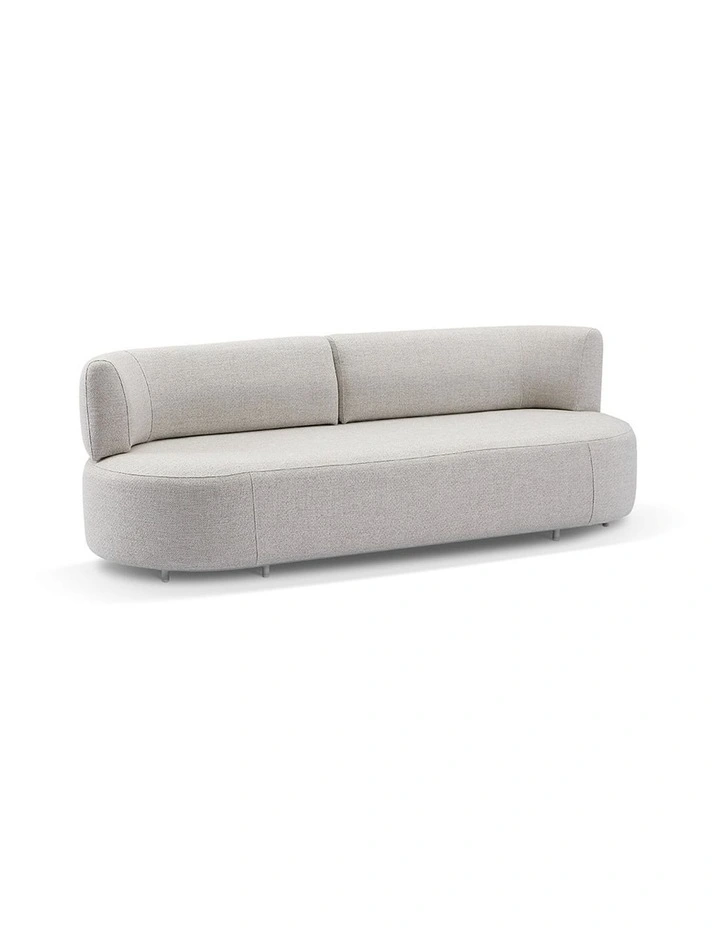 Onslow 3 Seater Outdoor Fabric Lounge Sandstone image 1