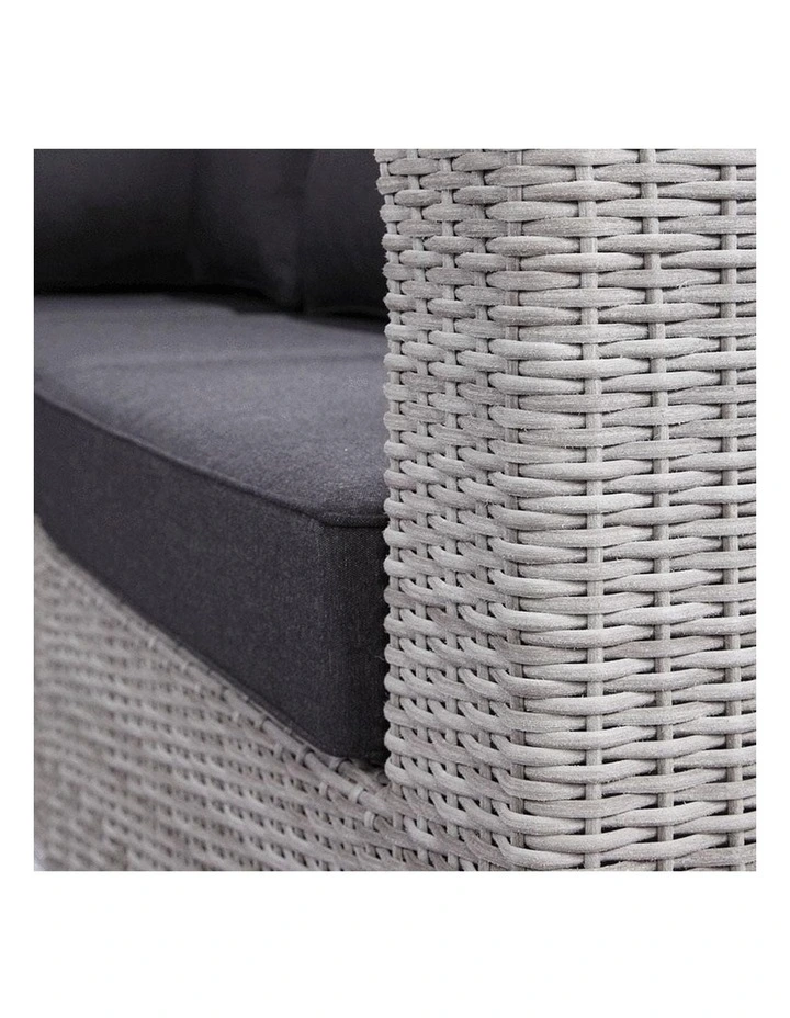 Milano Package D - Outdoor Wicker Modular Corner Lounge with Coffee Table image 3
