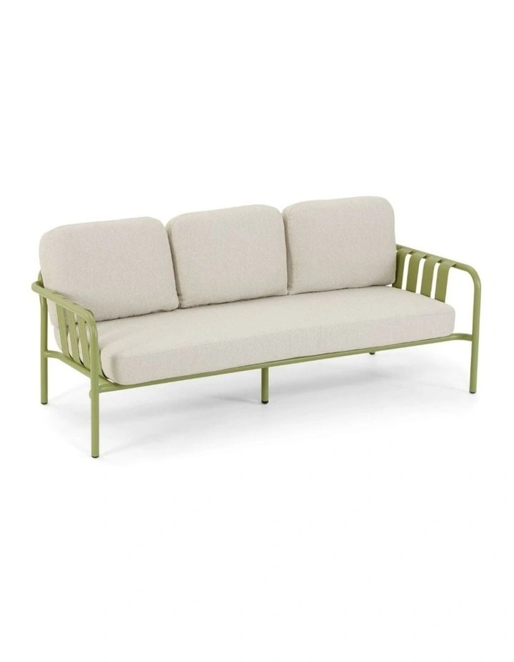 Mornington Outdoor 3 1 1 Lounge Setting with Coffee table and Side Seagrass image 2