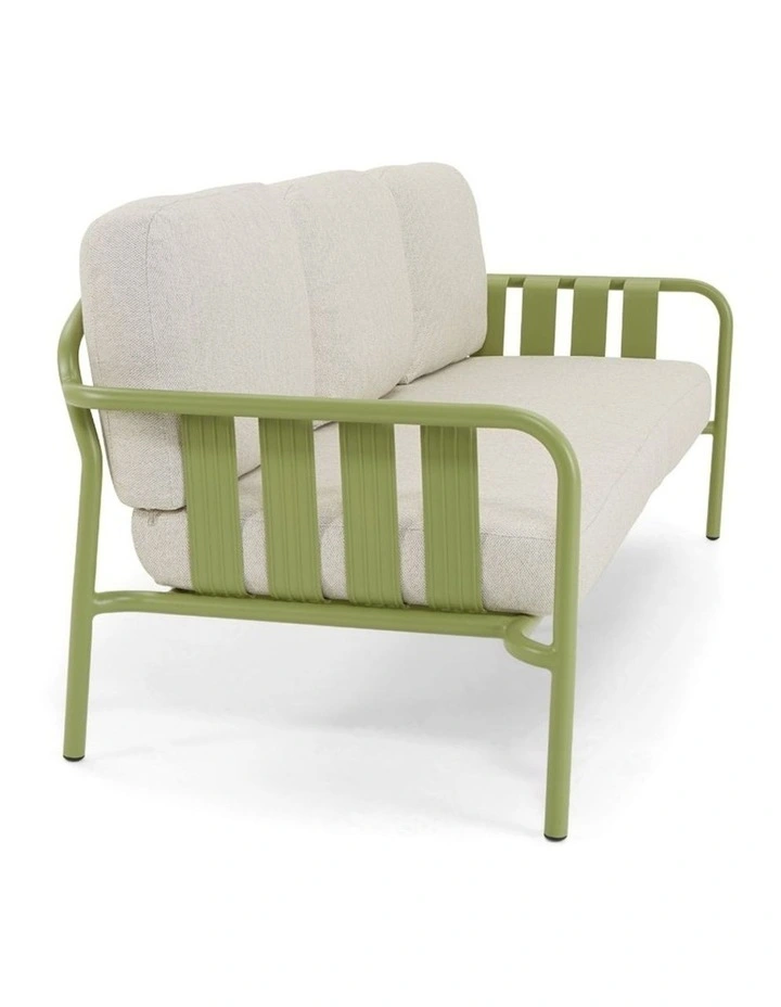 Mornington Outdoor 3 1 1 Lounge Setting with Coffee table and Side Seagrass image 5