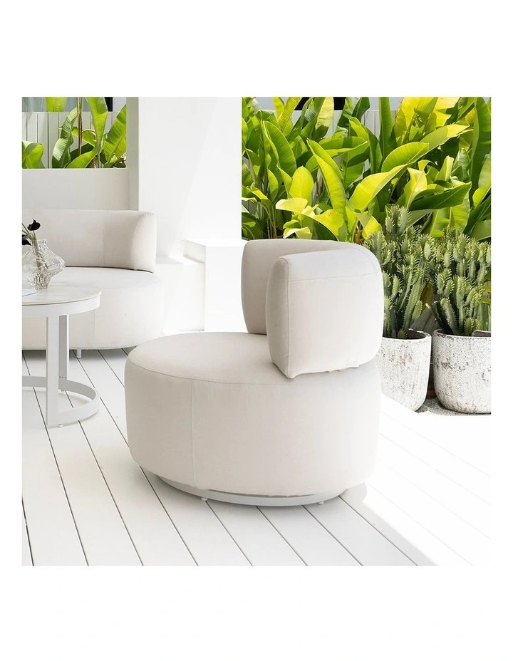 Onslow Outdoor 1 Seater Armchair in Sunbrella Canvas image 6