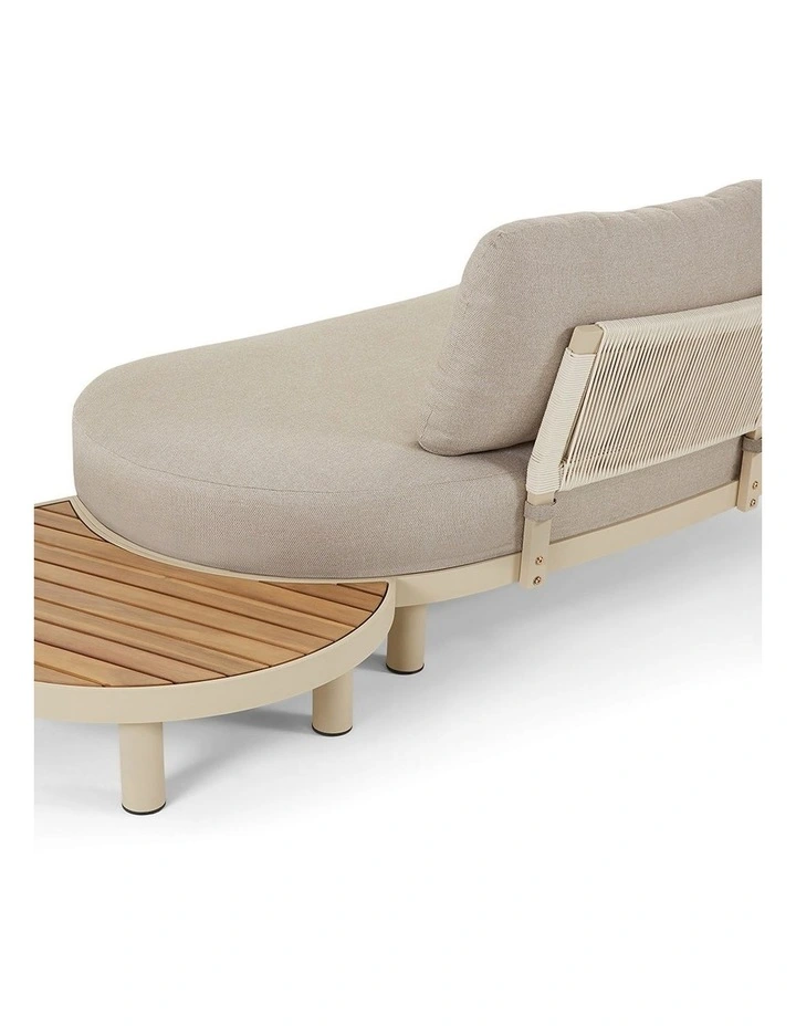 Cottesloe Outdoor Rope Lounge Set with Coffee Table and Side image 4