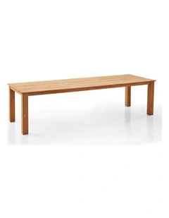 Barbados Outdoor Teak 3m Rectangle Table