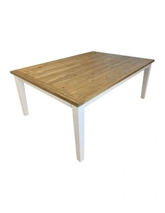 Leura Belle Large Rustic 210cm x 150cm Indoor Timber Dining Table