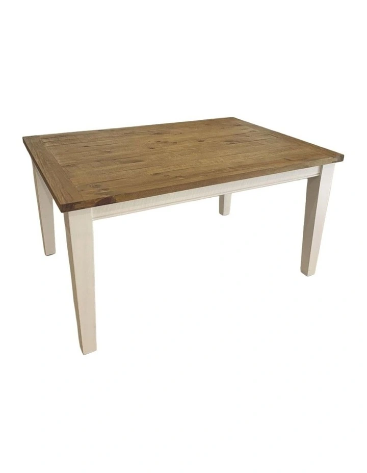 Leura Belle Rustic Rectangle 150cm x 100cm Indoor Timber Dining Table image 1