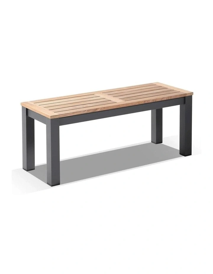 Balmoral Low Dining Coffee Table White With 2 Bench Seats image 3