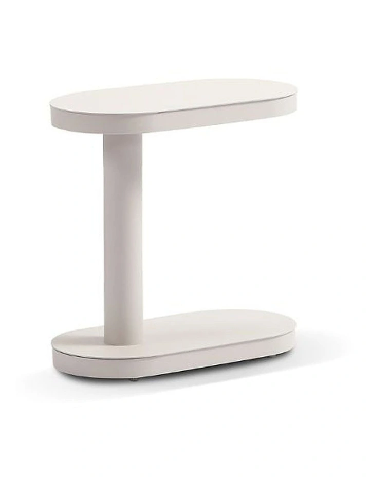 Norfolk Outdoor Aluminium Side Table Light Dune image 2