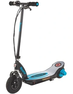 Razor Australia Power Core E100 Kids Electric Scooter 18km/h 60min Blue 8y 