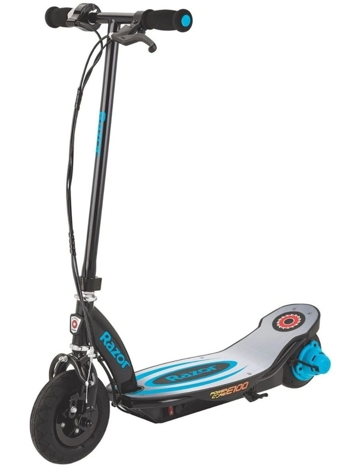 Razor Australia Power Core E100 Kids Electric Scooter 18km/h 60min Blue 8y image 1