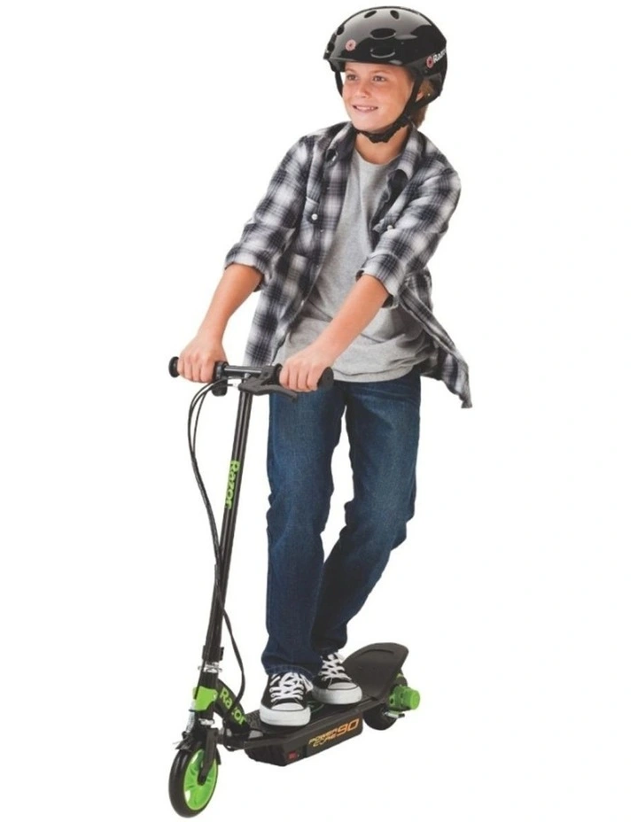 Razor Australia Power Core E90 Kids Electric Scooter 16km/h 80min Green 8y image 3