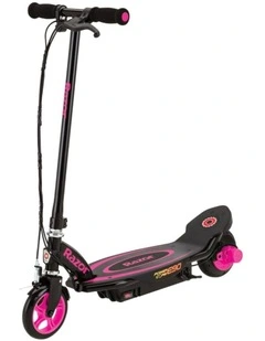 Razor Australia Power Core E90 Kids Electric Scooter 16km/h 65min Pink 8y 